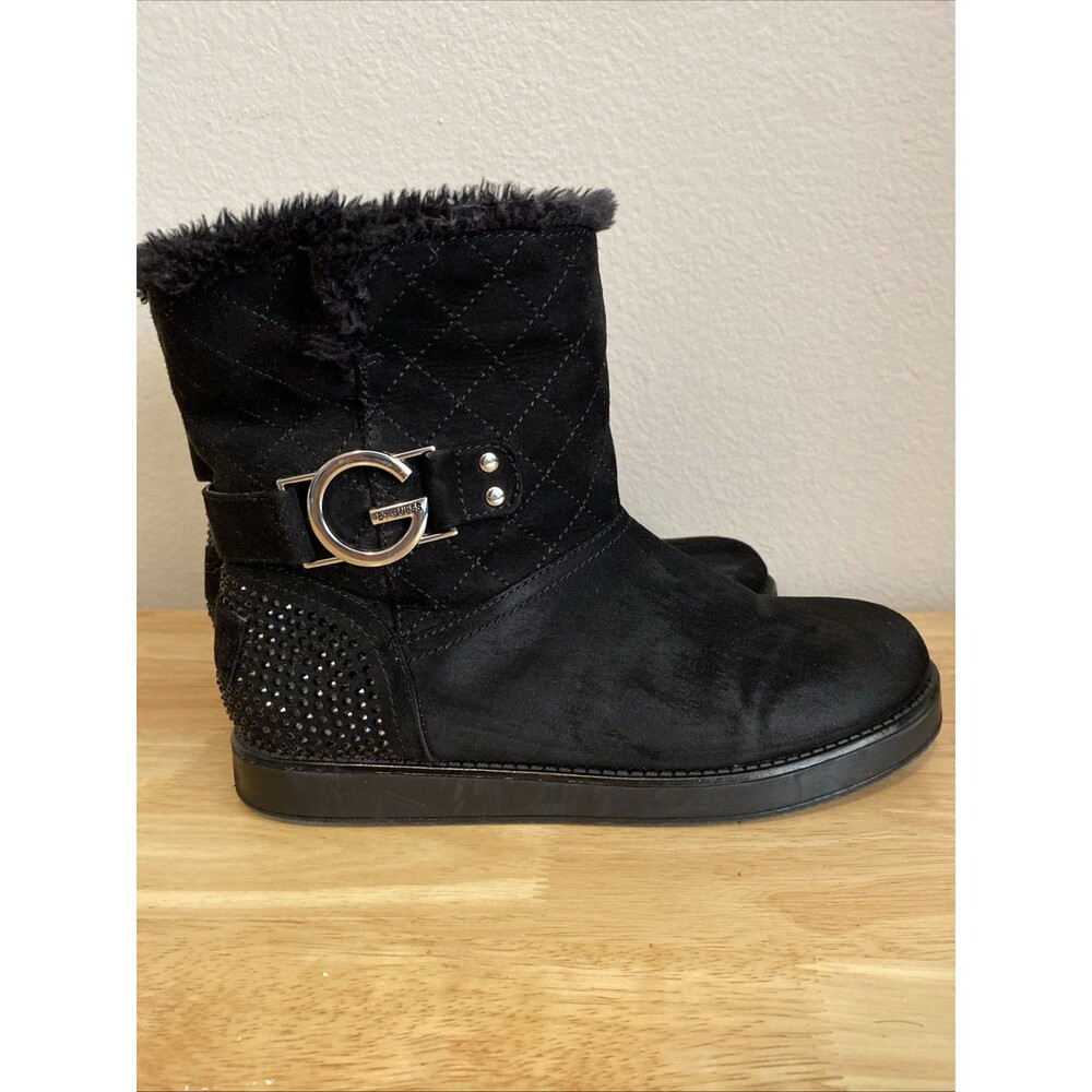 G By Guess Womens Size 6M Black High Tops (Used)